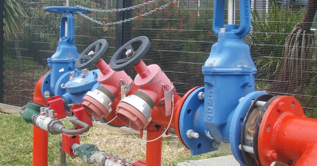 Backflow prevention Hunter Water