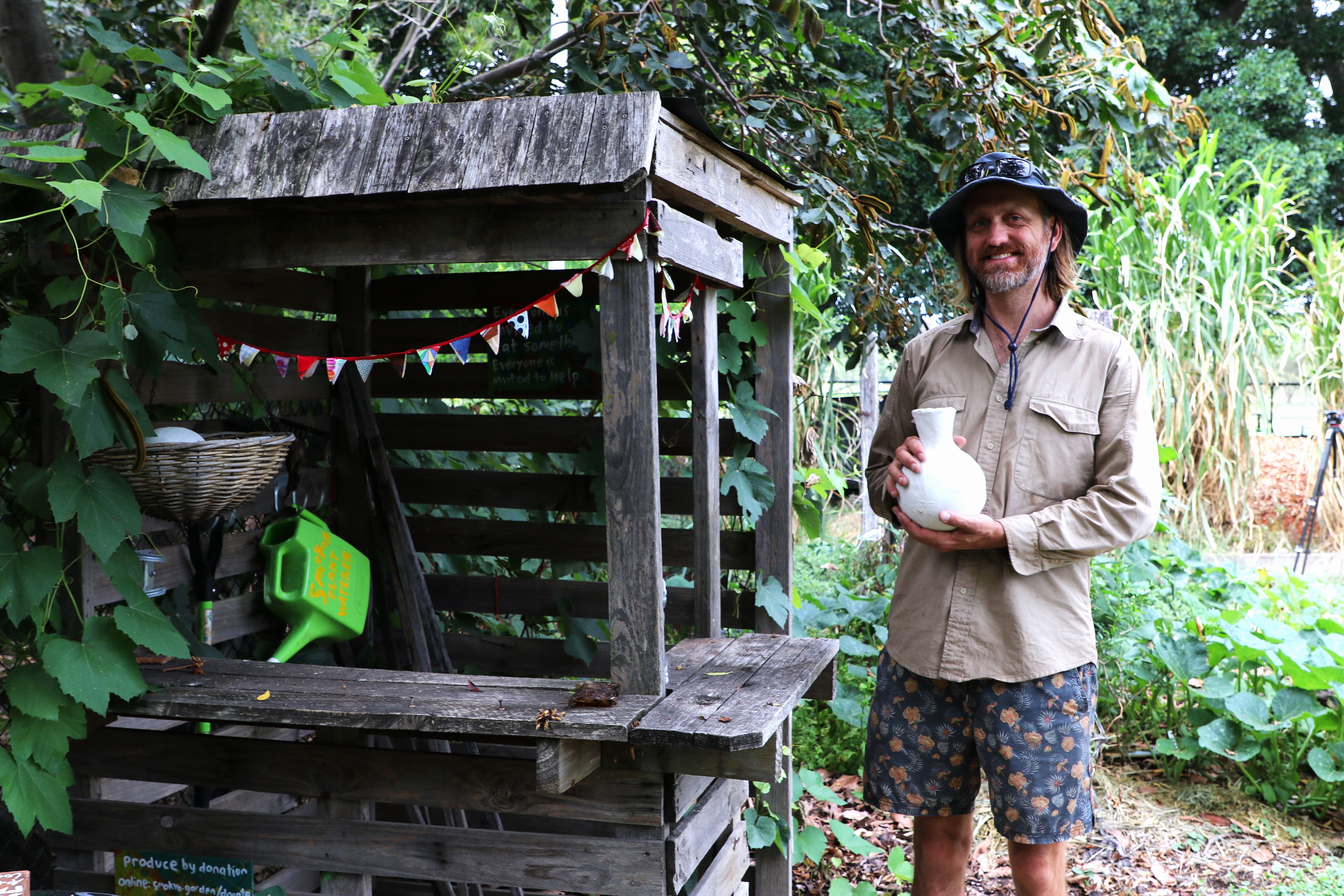 Fig Tree Association Community Garden Coordinator - Adrian Garner