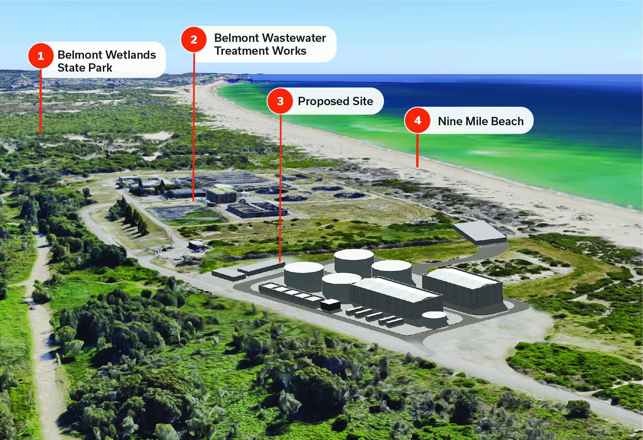 Hunter Water welcomes planning approval for Belmont desalination plant