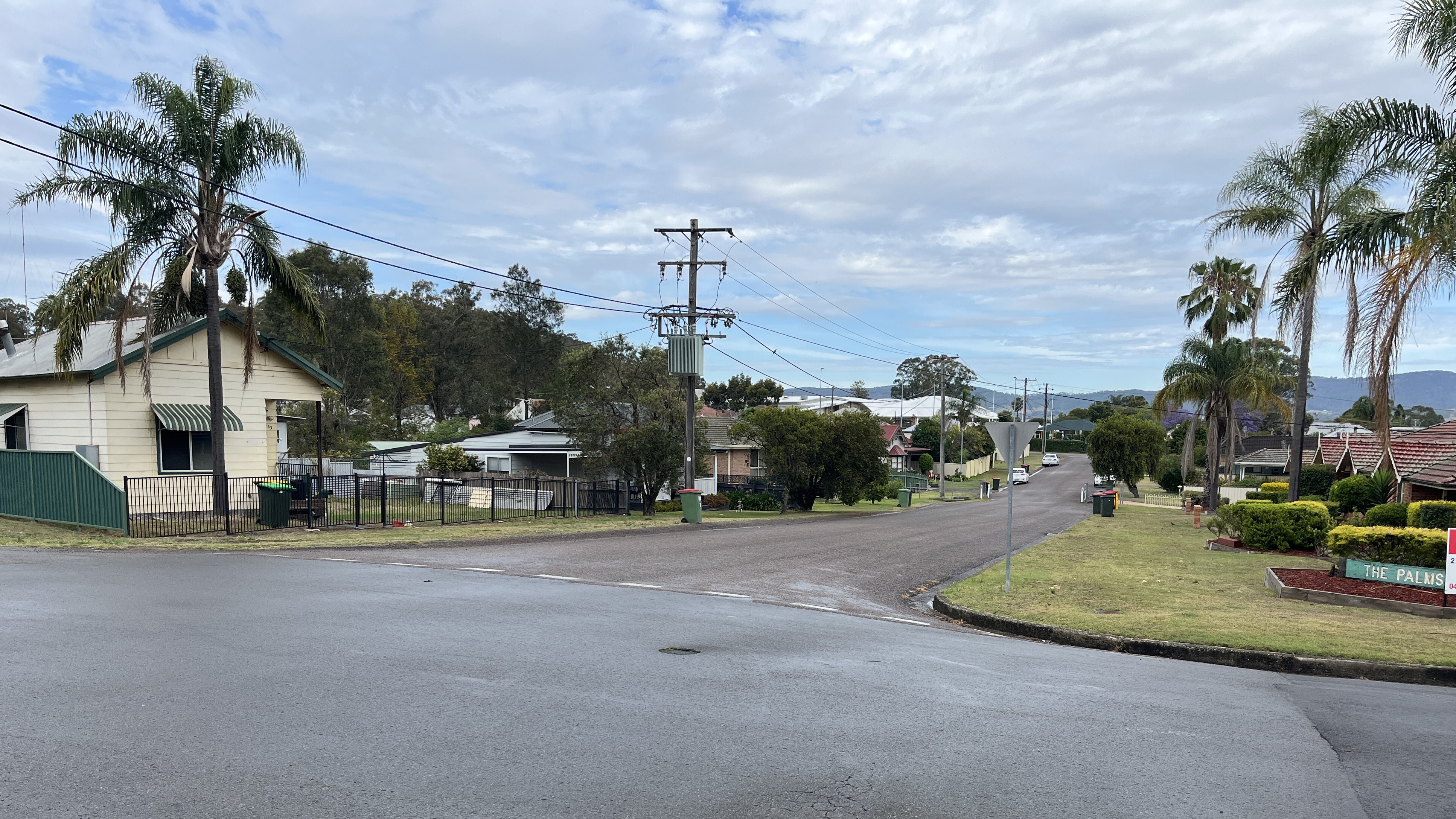 The streets of Cessnock where part of the new water trunk main will be installed